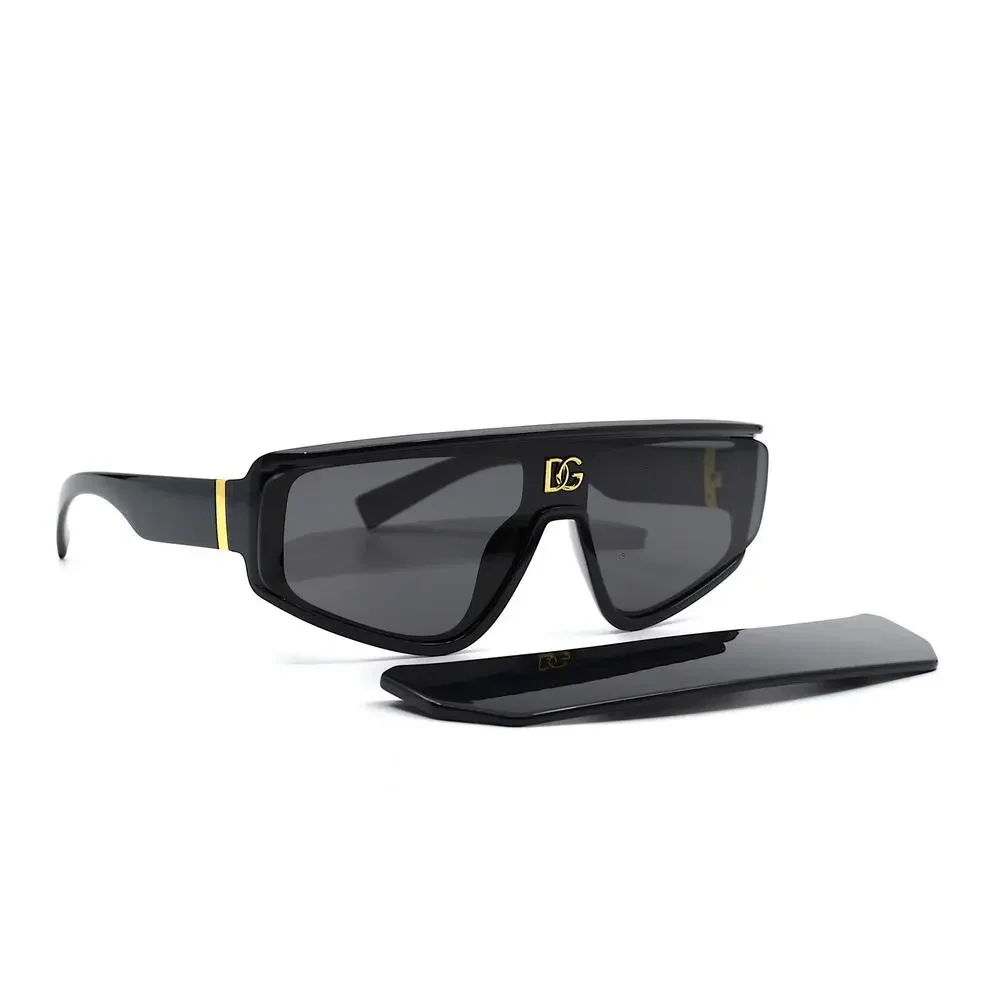 NEW DOLCE&GABBANA DG6177 501/87 BLACK DARK GREY UNISEX AUTHENTIC SUNGLAS…
